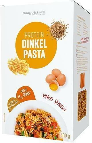 Zdravé potraviny Body Attack Protein Dinkel Pasta, 500 g